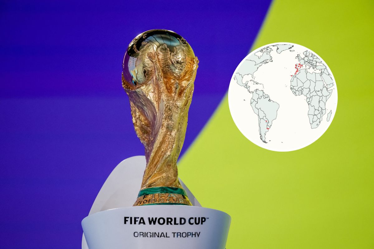 Map Shows 2030 World Cup Stadium Locations Across 6 Countries Map Shows 2030 World Cup Stadium Locations Across 6 Countries