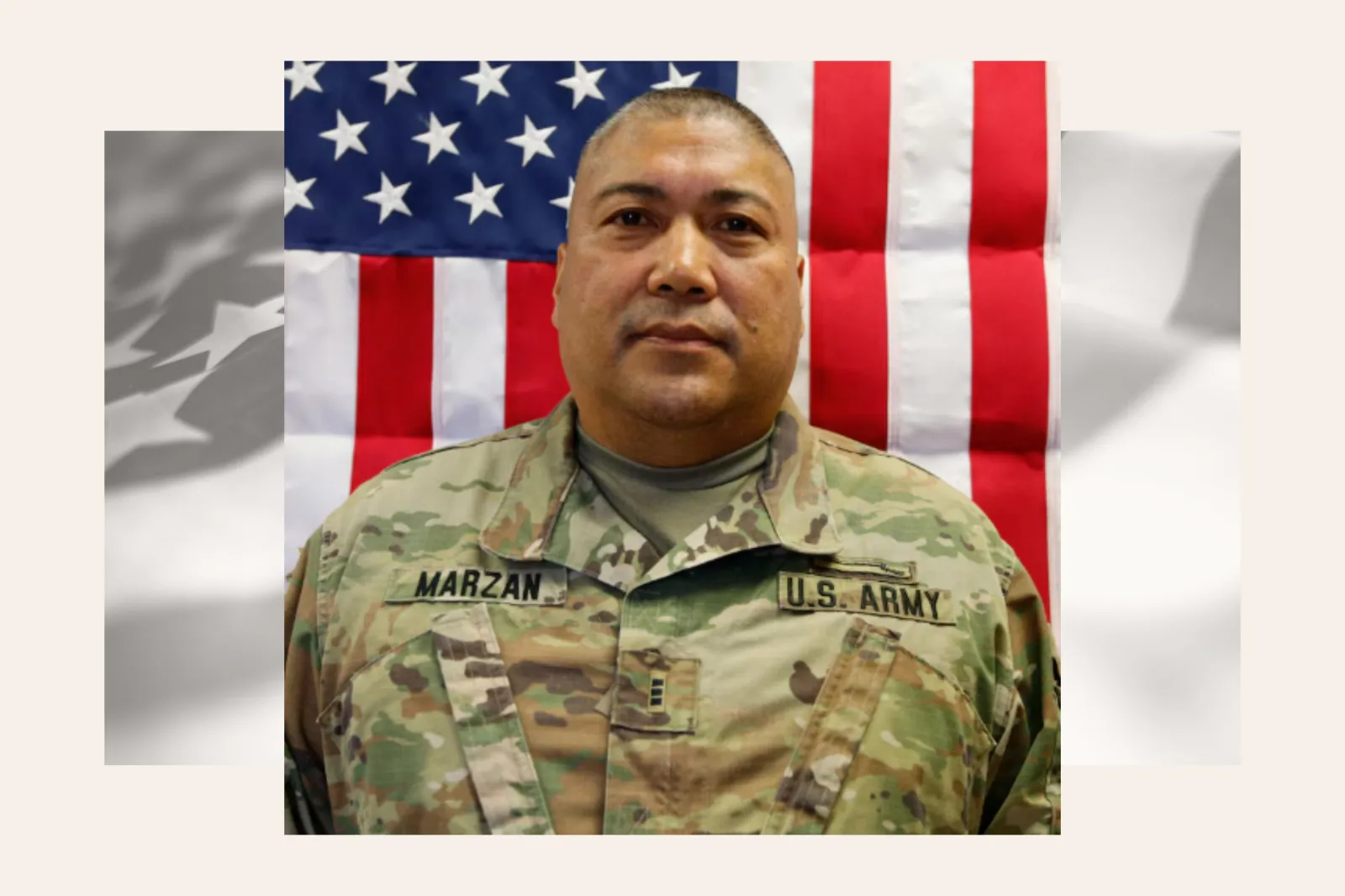 Chief Warrant Officer 3 Robert Marzan, 54. (U.S. Army Reserve)