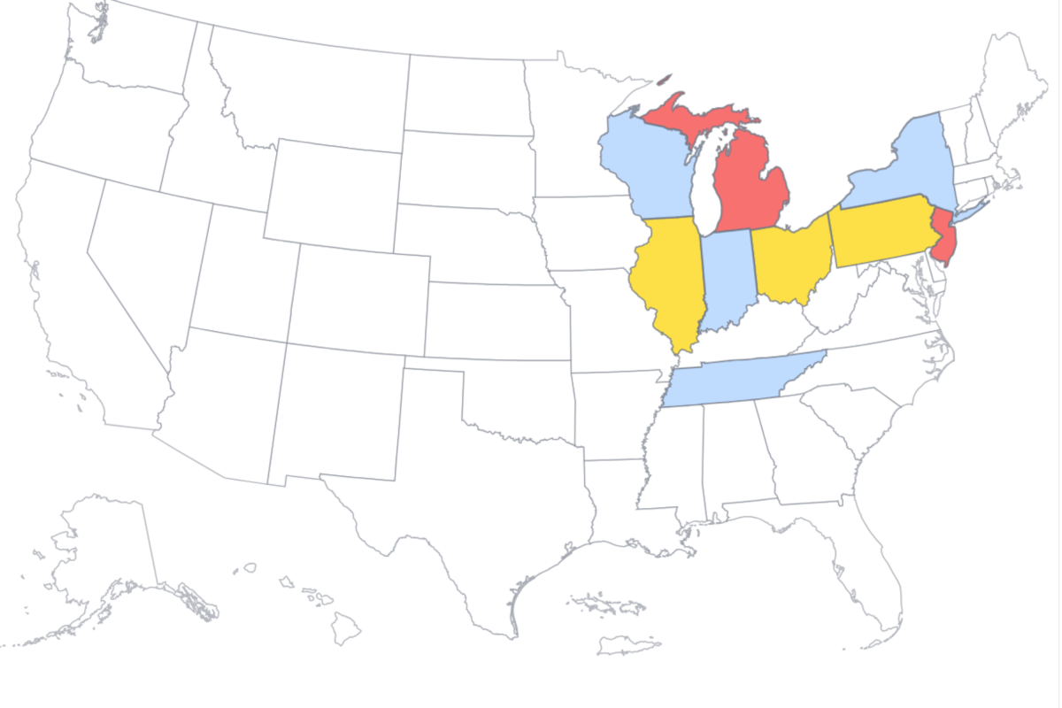 Map Shows Where Nearly 1 Million Americans Are Without Power on July 4