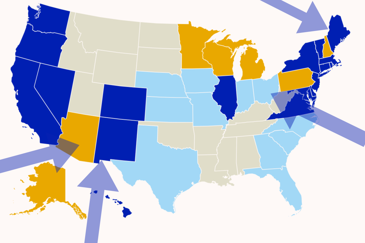 Midterm Races Shift Toward Democrats in Arizona, Ohio, Maine and New Mexico