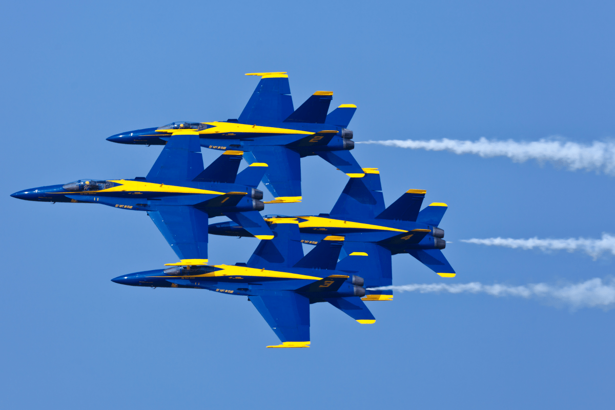 Blue Angels Under Investigation After Beach Flyover Video Goes Viral