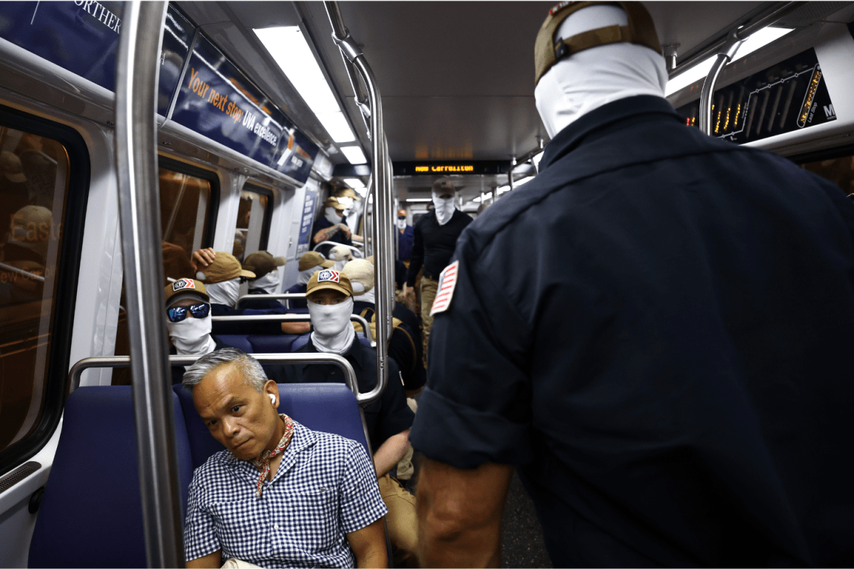 Man Surrounded by Patriot Front in Viral Photo Has Message for America