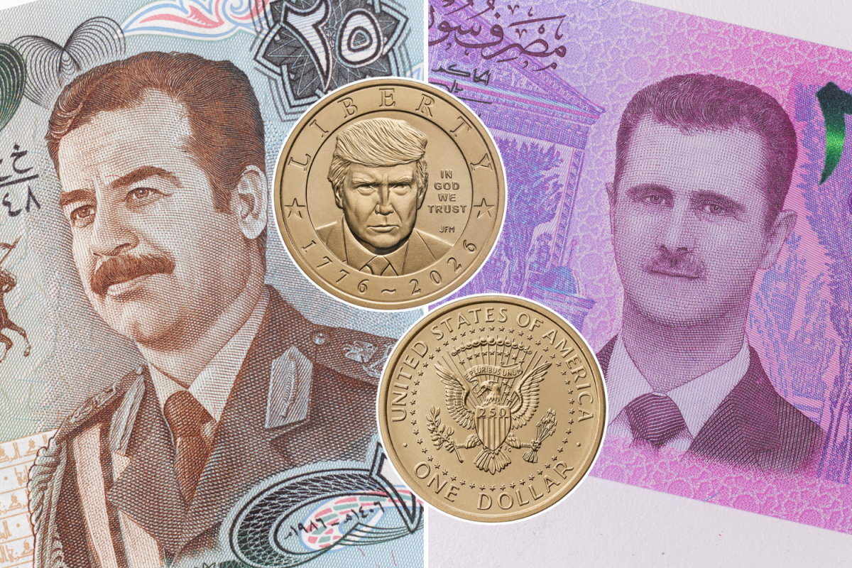 Iraq, Syria, Libya: Countries With Political Leaders on Coins Trump Joins