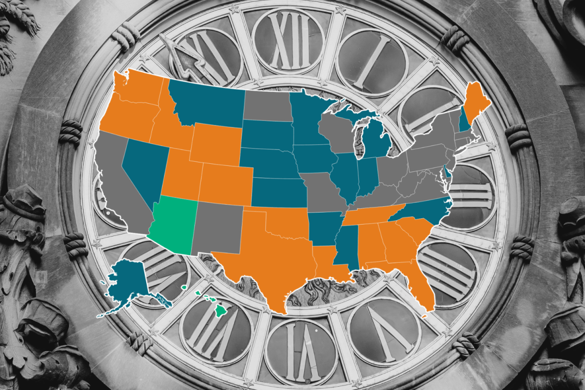 Daylight Savings Map Shows Where States Stand on Proposed Senate Bill Daylight Savings Map Shows Where States Stand on Proposed Senate Bill