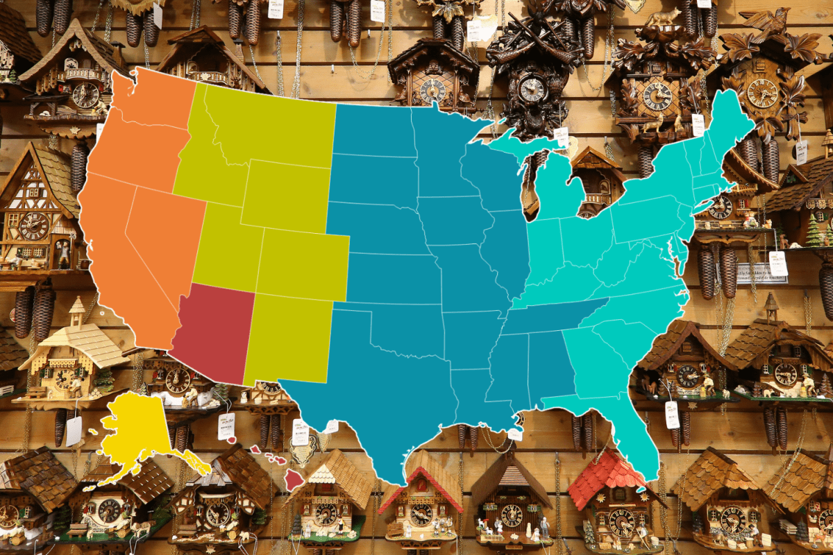 Daylight Savings Map Shows New Sunset, Sunrise Times in US if Bill Passes