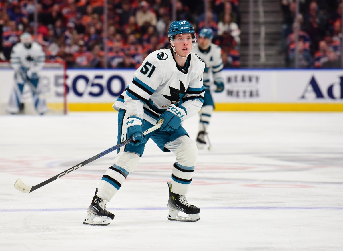 Sharks Re-Sign Another Young Forward After Celebrini Deal