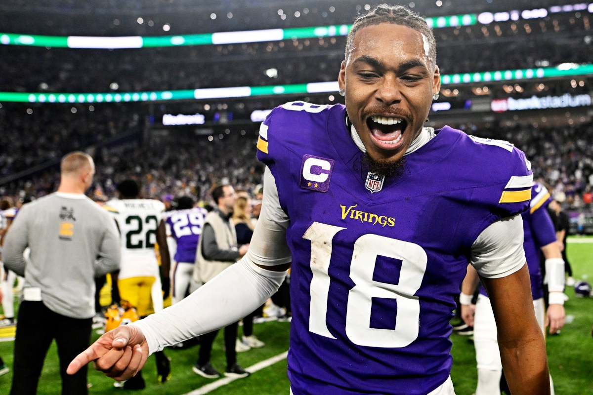 Justin Jefferson Reacts to NFL Ranking Behind Ja'Marr Chase