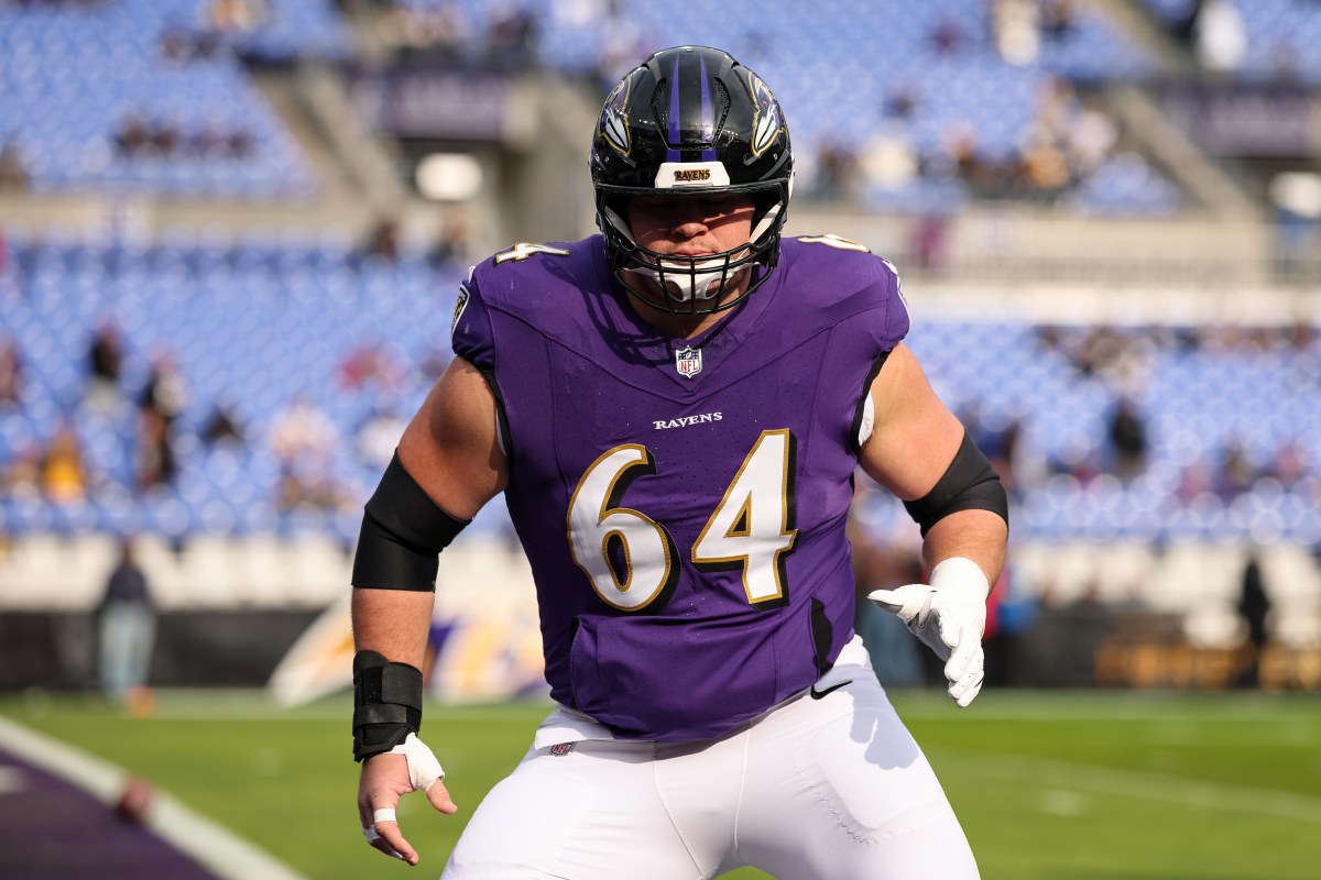 Ravens Find Replacement for Pro Bowl Center Tyler Linderbaum