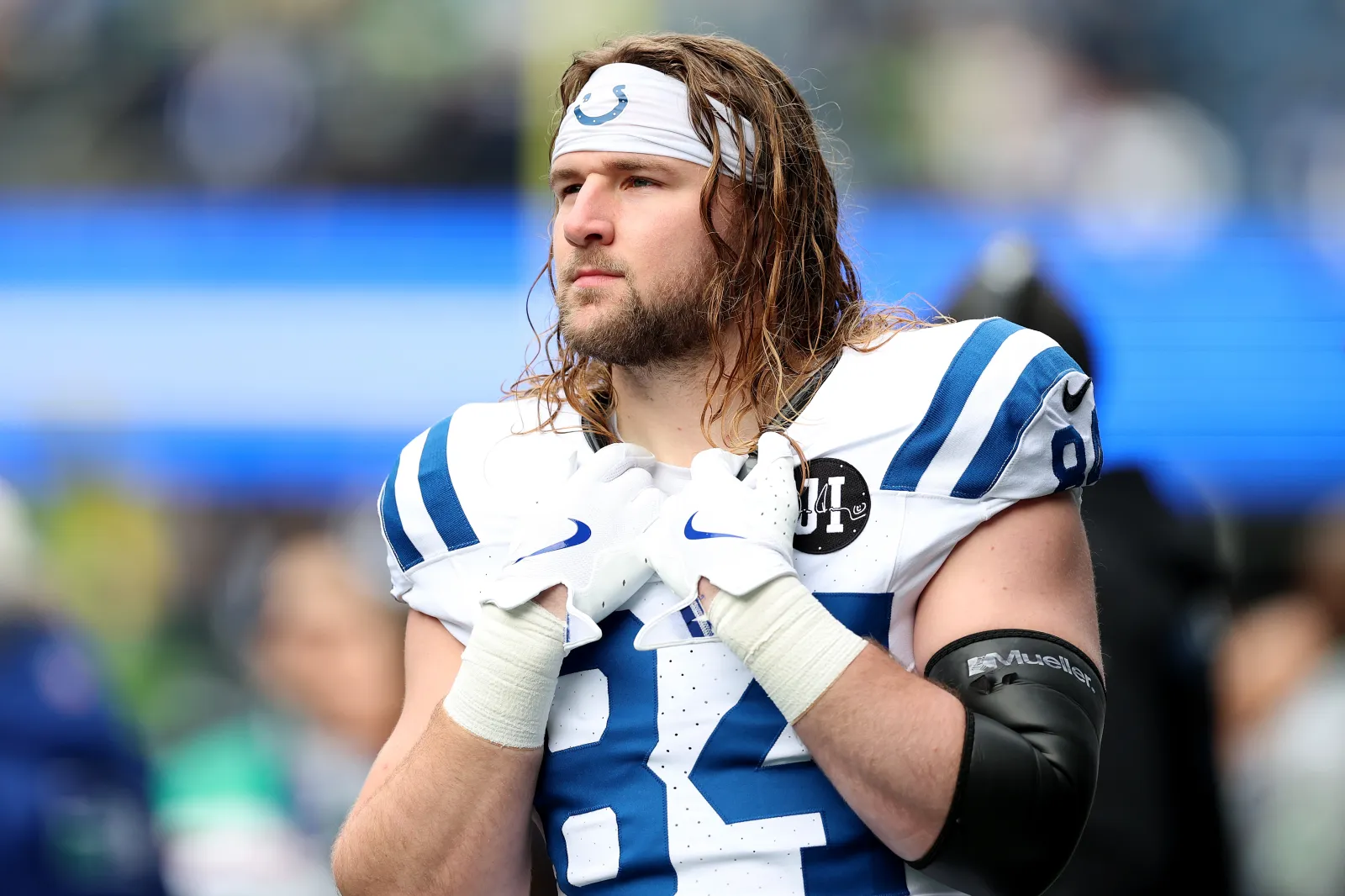 Tyler Warren #84 of the Indianapolis Colts