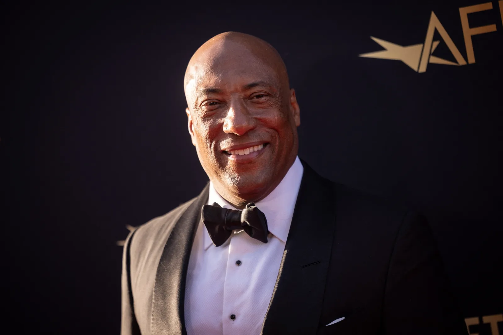 US businessman and producer Byron Allen attends the 2026 AFI Life Achievement Award at the Dolby Theatre in Hollywood, California on April 18, 2026.