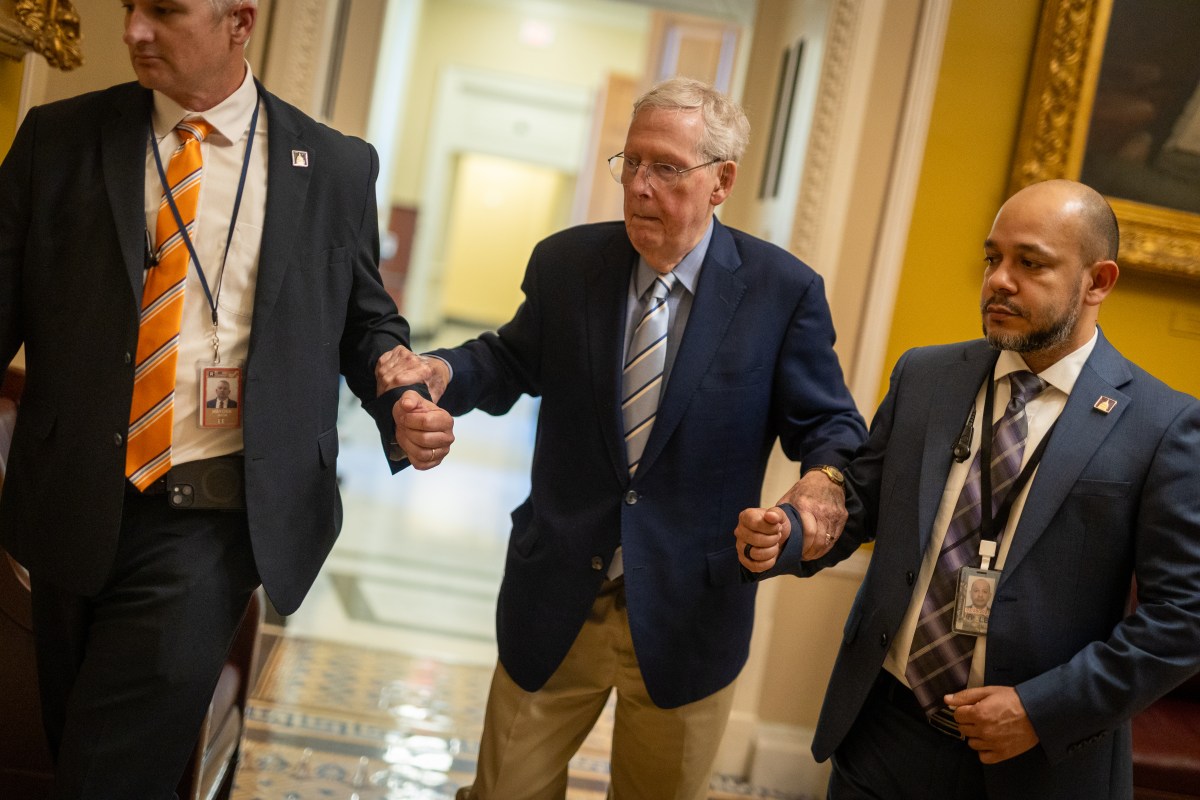 What Last Photo of Mitch McConnell Seen in Public Reveals