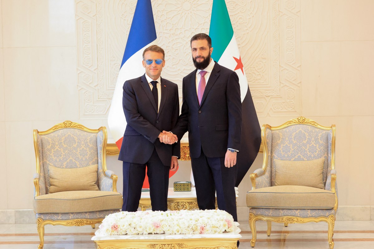 Explosions Near Hotel of French President Macron as he Meets Syria's Leader