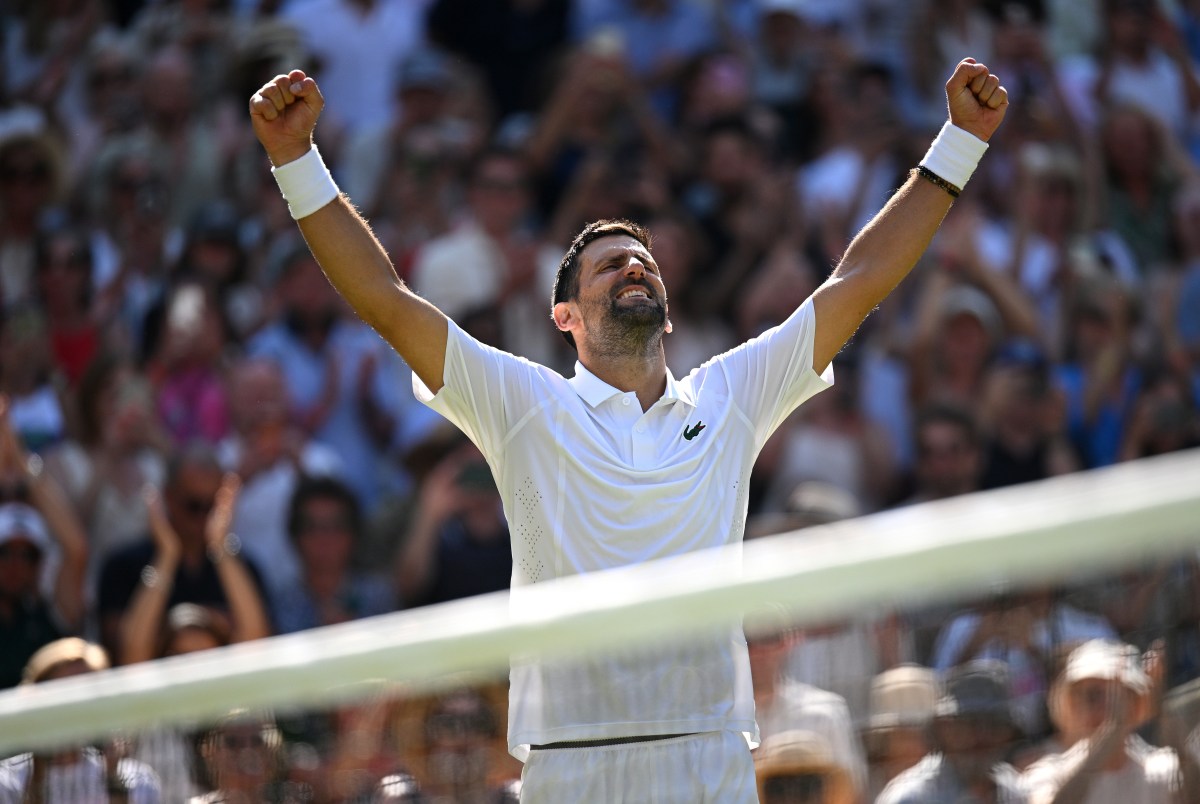 Novak Djokovic Matches Roger Federer for This Wimbledon Record