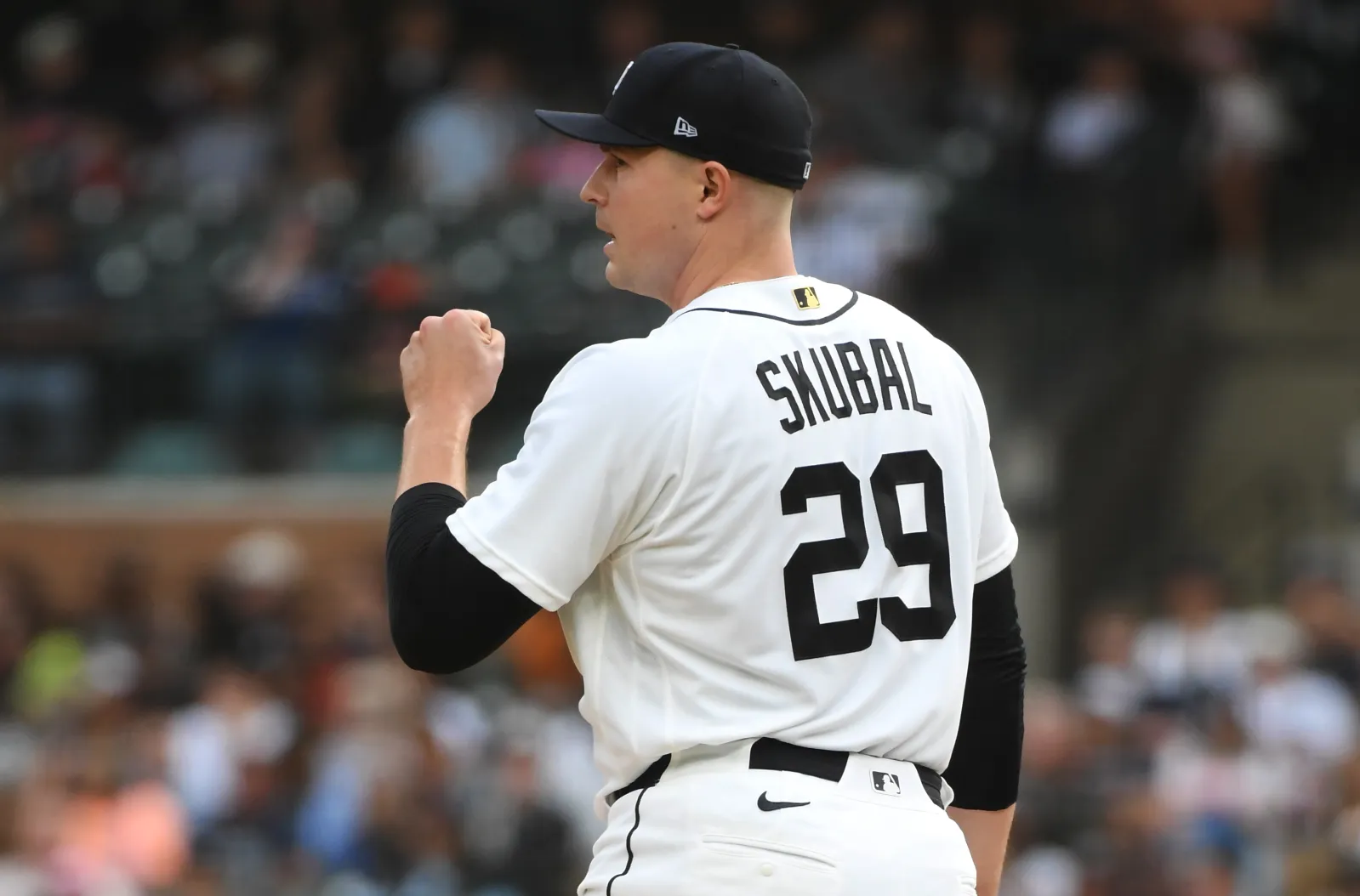 Tarik Skubal #29 of the Detroit Tigers