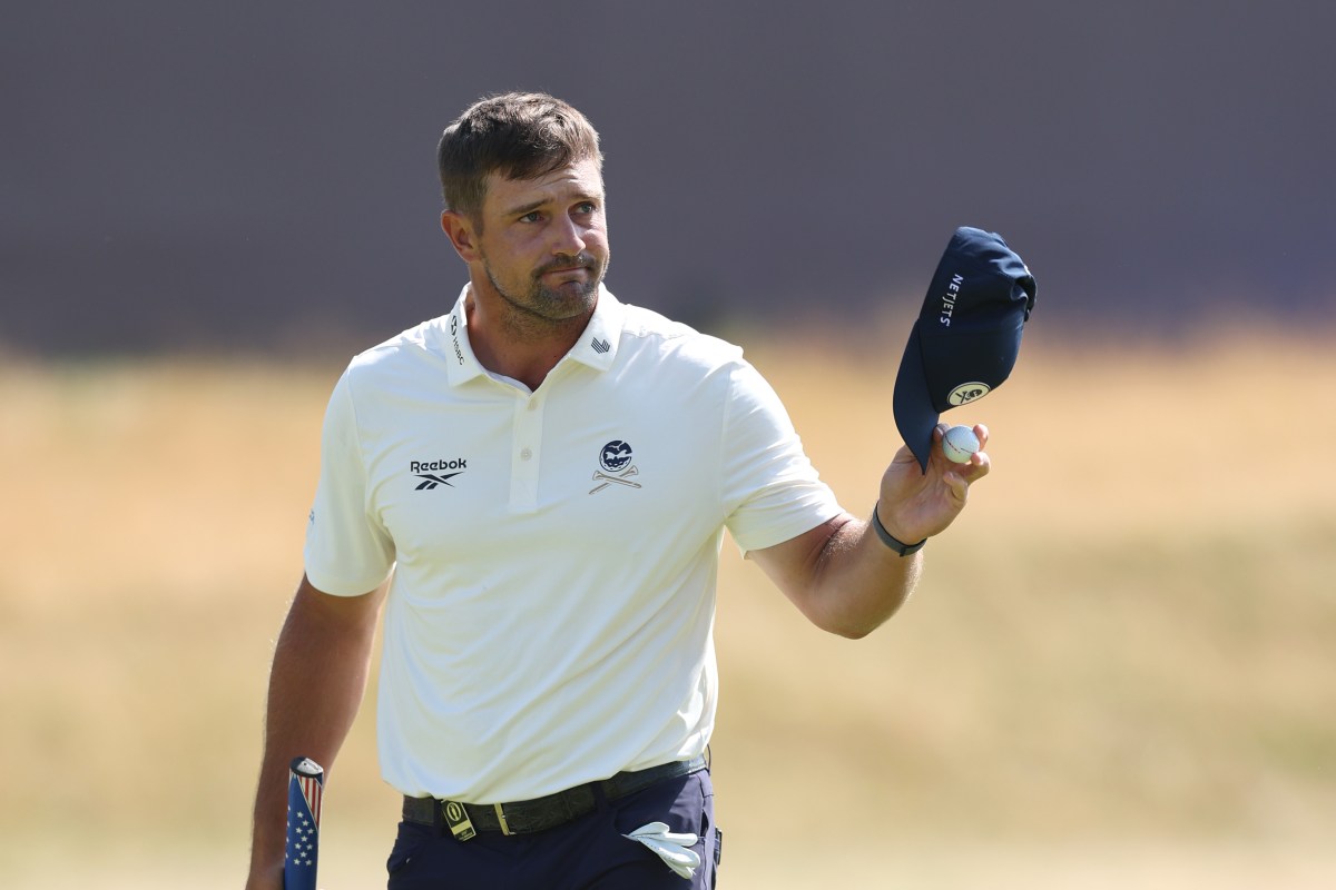 Bryson DeChambeau Sends Clear Shot at Nick Faldo After Opening Round