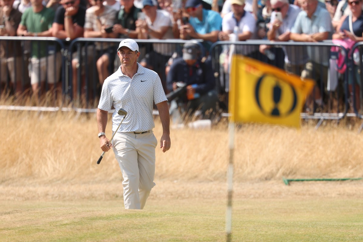 Rory McIlroy Bounces Back With Solid Second Round at Open Championship