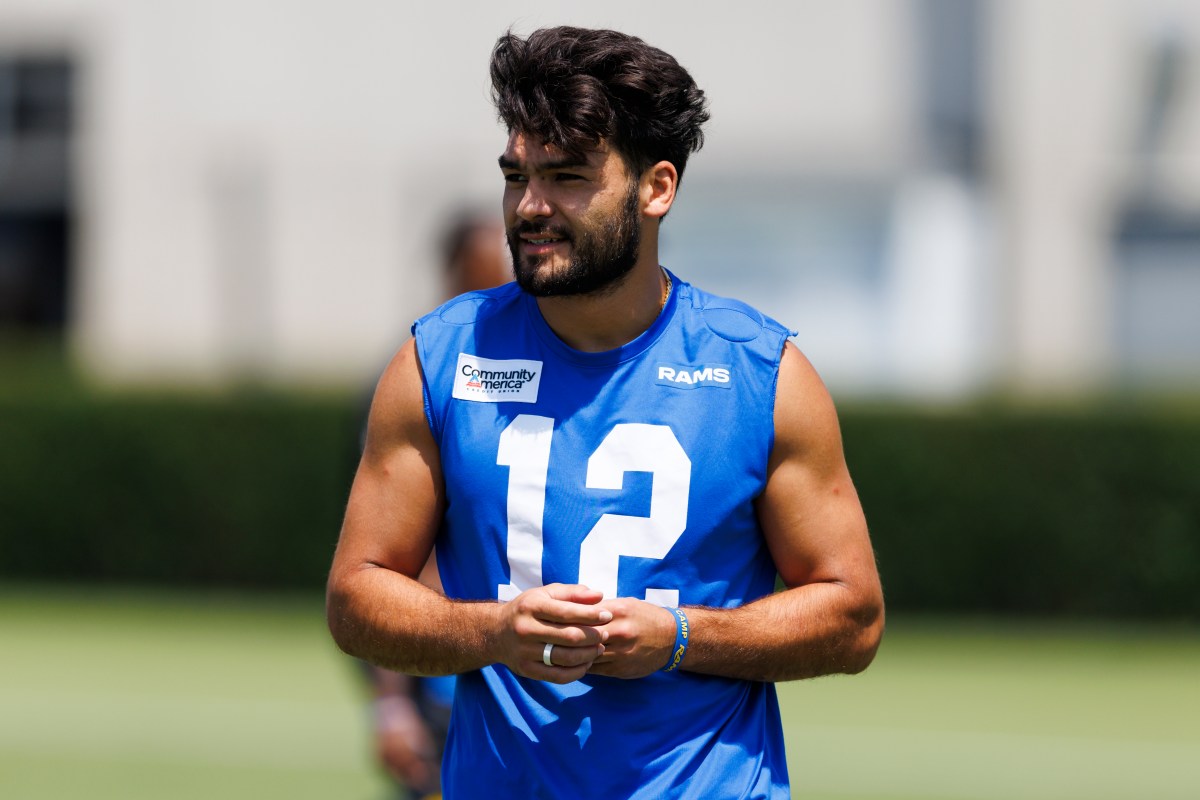 Rams' Puka Nacua Addresses Decision to Report for Camp Ahead of Contract Year