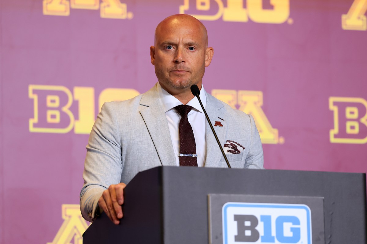 Minnesota's PJ Fleck Declares Big Ten 'Greatest Conference in the Country'