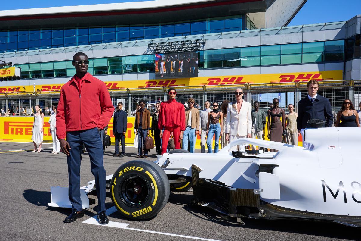 M&amp;S Staged a Fashion Show on Silverstone's Pit Lane - and It Might Be F1's Smartest Brand Move of 2026