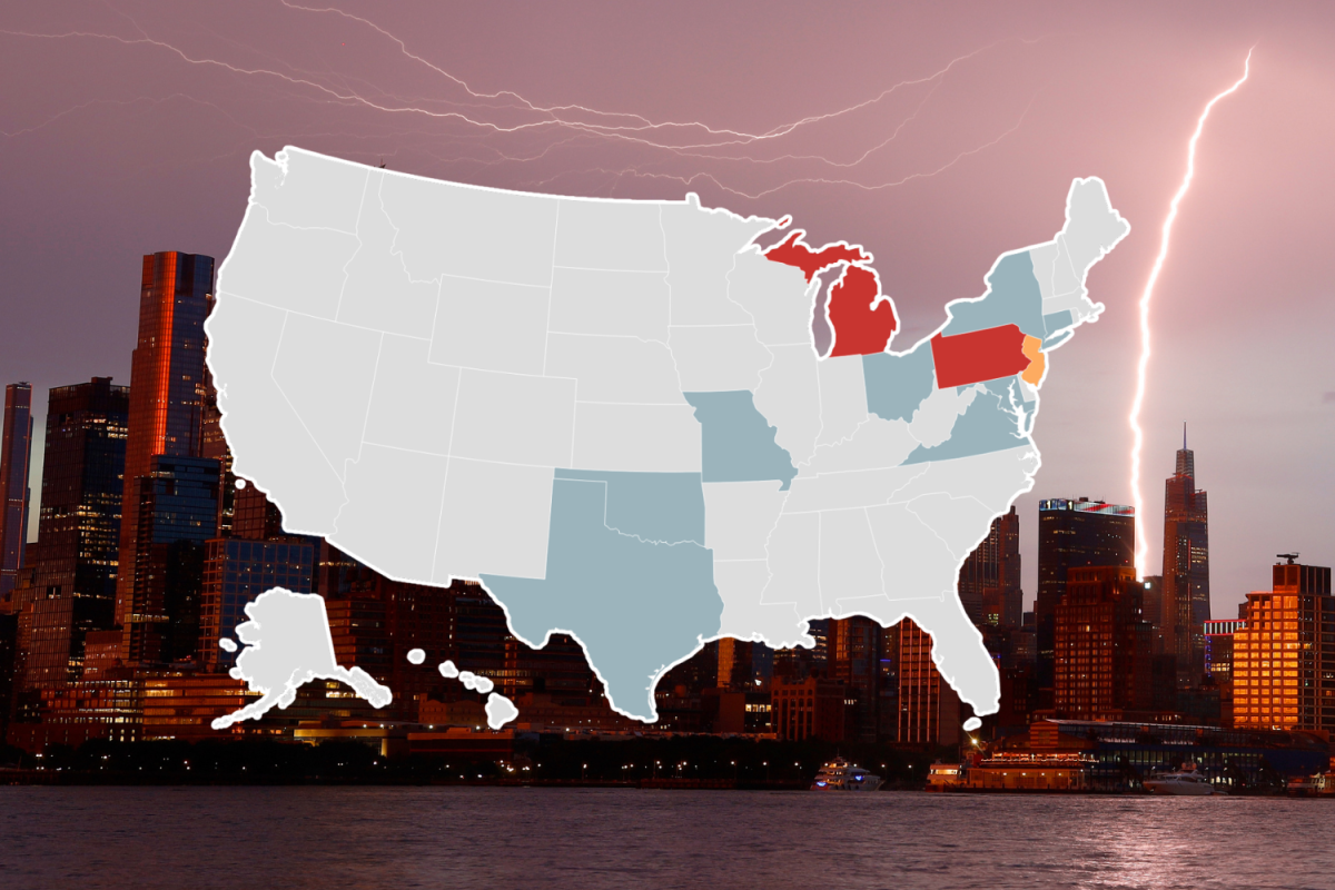 Map Shows States Still Struggling With Power Outages After Weekend Storms
