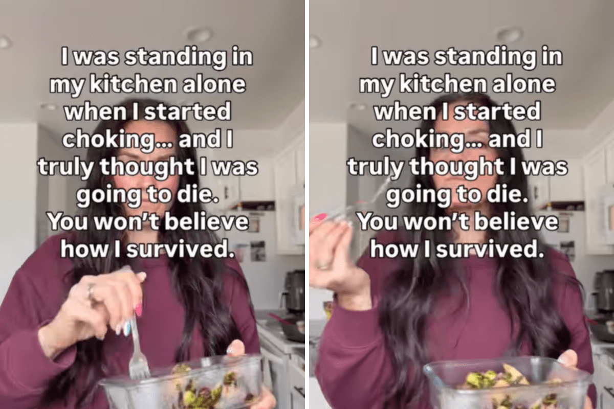 Mom Starts Choking Home Alone With Baby—How She Survived Stuns Her
