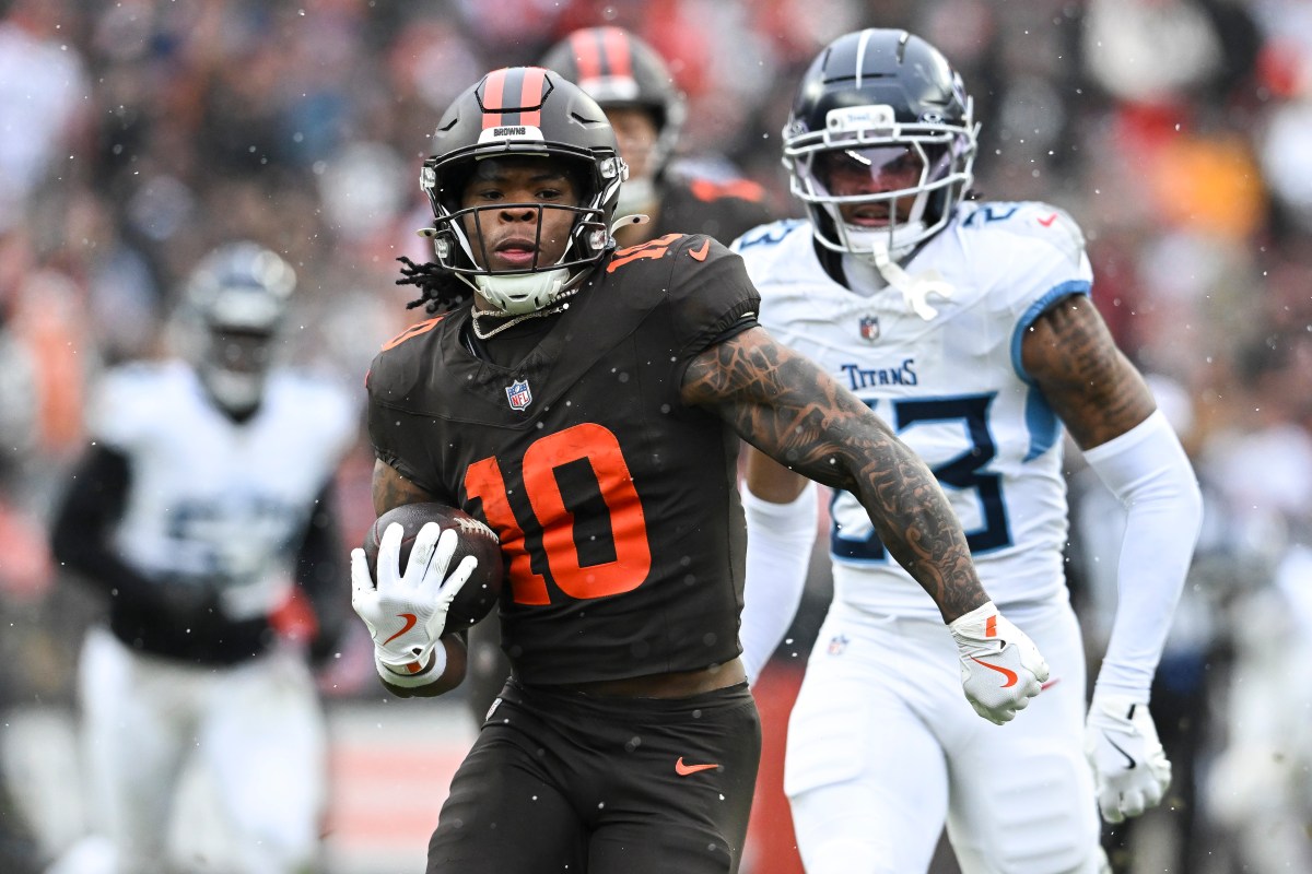 Browns Get Key Update on RB Quinshon Judkins