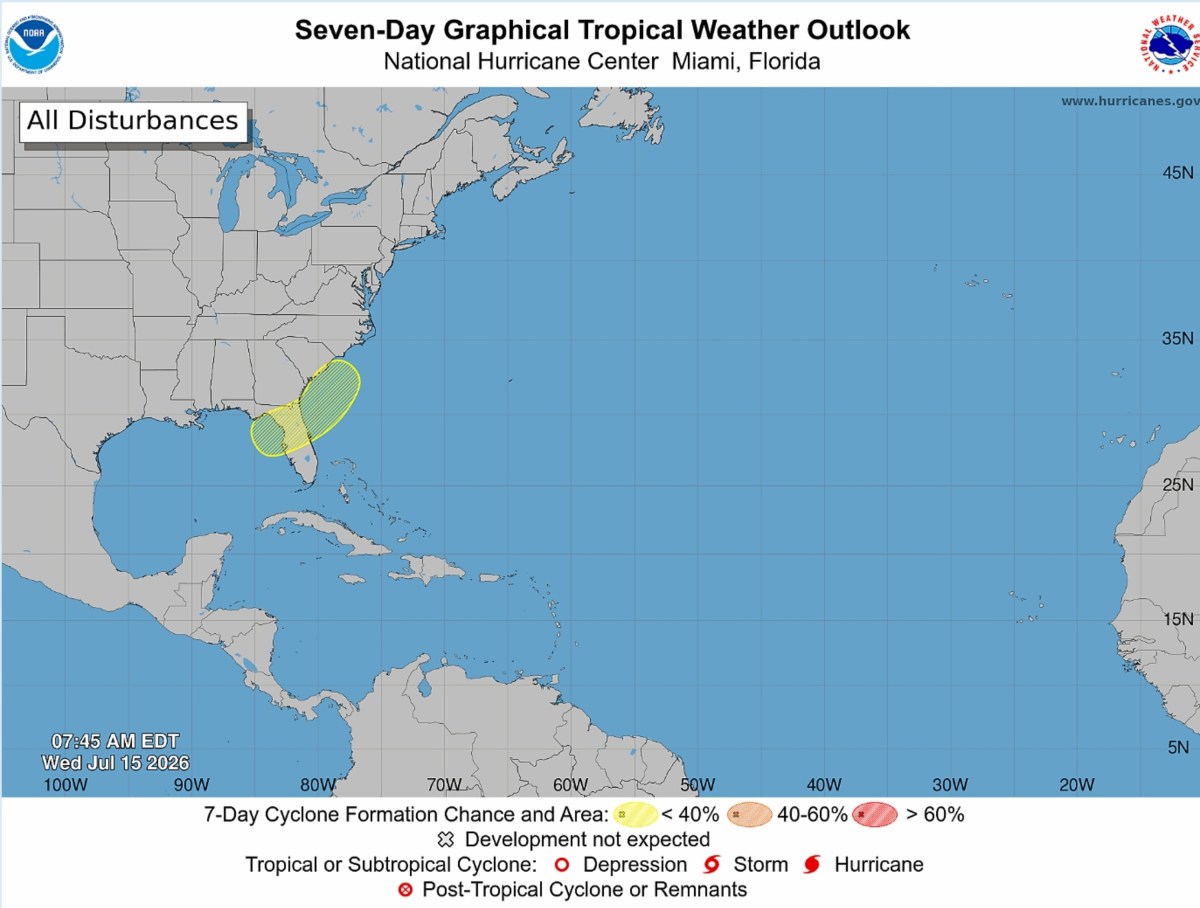 Potential Tropical Storm Path as Florida Could Be Hit Within Days