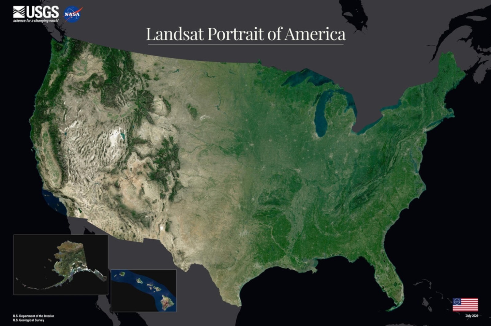 Unveiling America's Transformation: Stunning Changes Revealed in the America 250 Map Since 1976