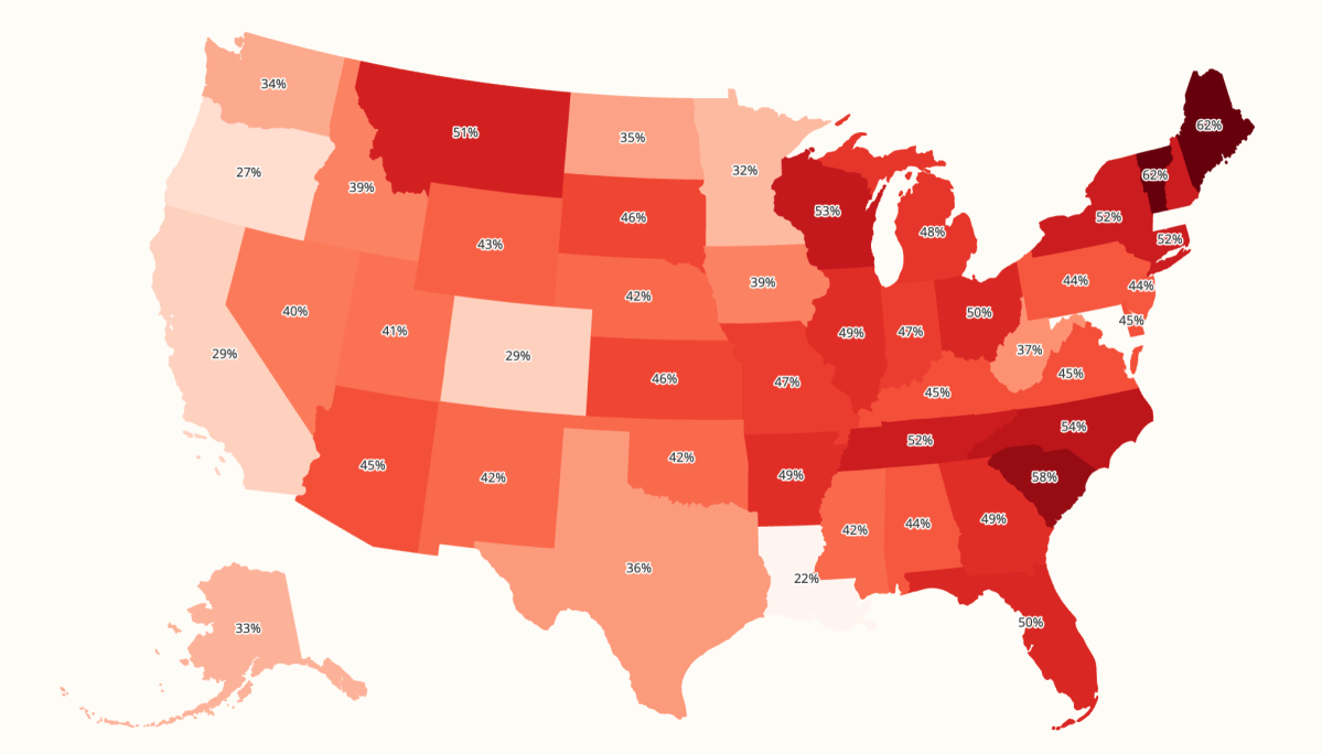 Map Shows Where Home Prices Have Soared the Most And Least Since COVID
