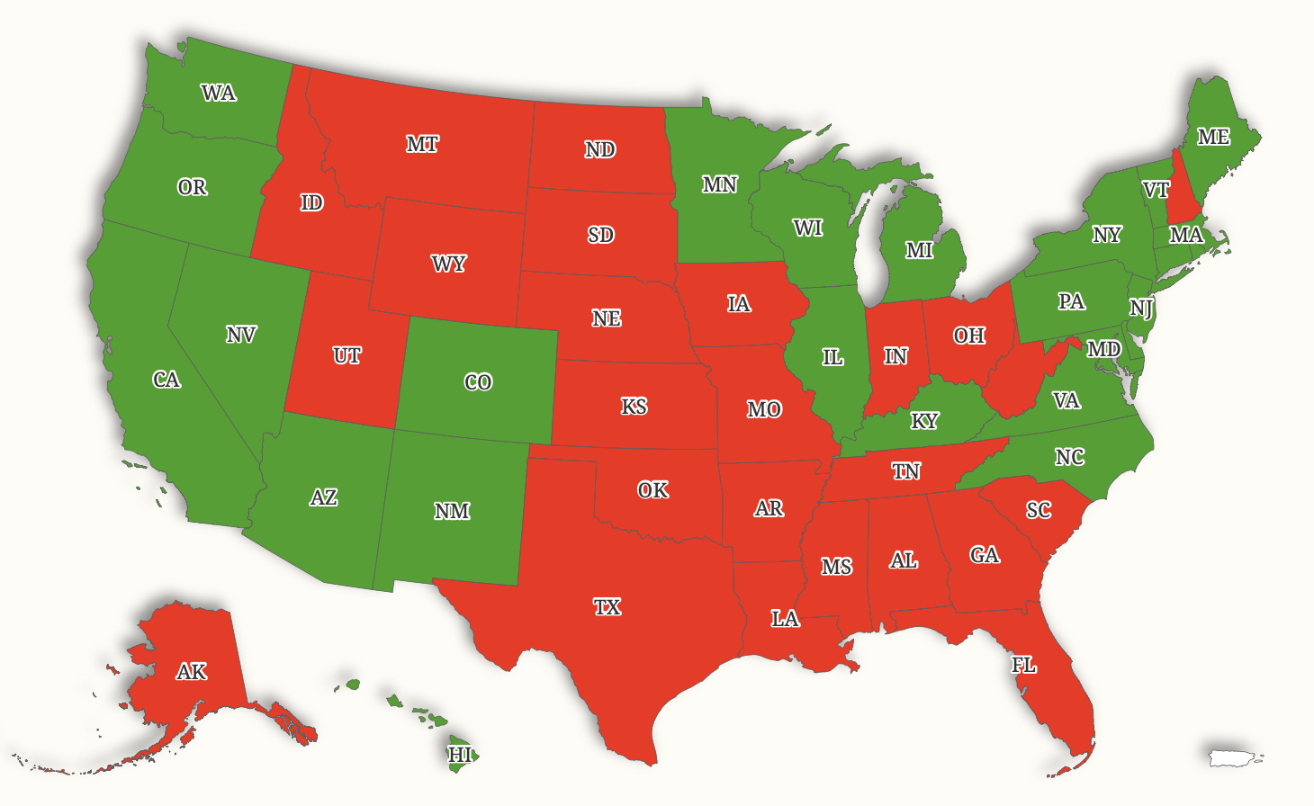 newsweek.com - Aliss Higham - Map Shows 26 States Suing Trump Administration Over Medicaid Rule