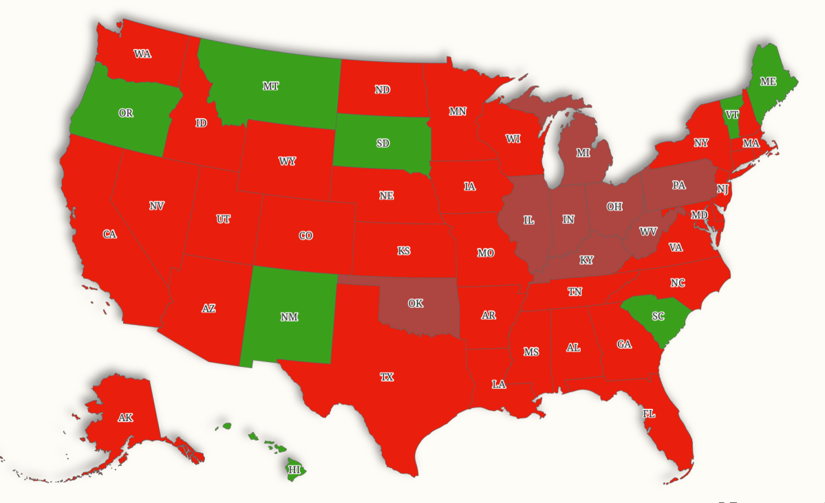 Map Shows Cyclospora Hotspots as Number of Lawsuits Grows