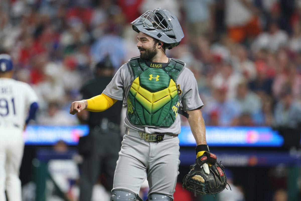 Athletics Star Catcher Lands on IL With Torn Meniscus