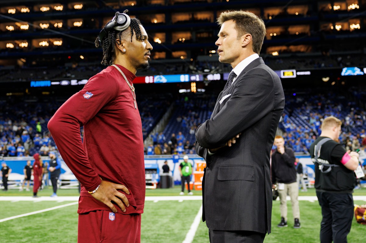 Commanders' Jayden Daniels Reveals Learning From Tom Brady
