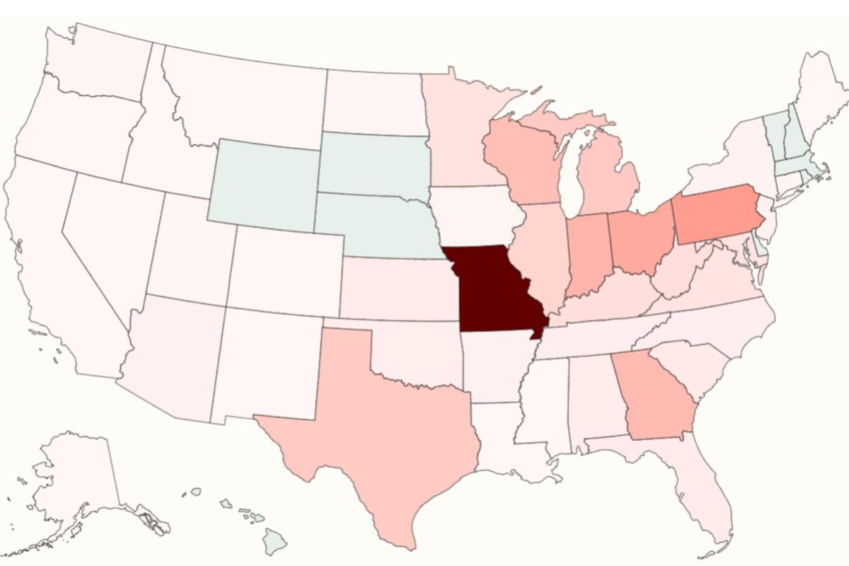 Map Shows Huge Surge in Data Center Opposition Groups Across 40 States