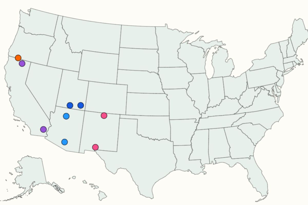 Map Shows National Monuments Trump Could Target Next After Bears Ears Cuts