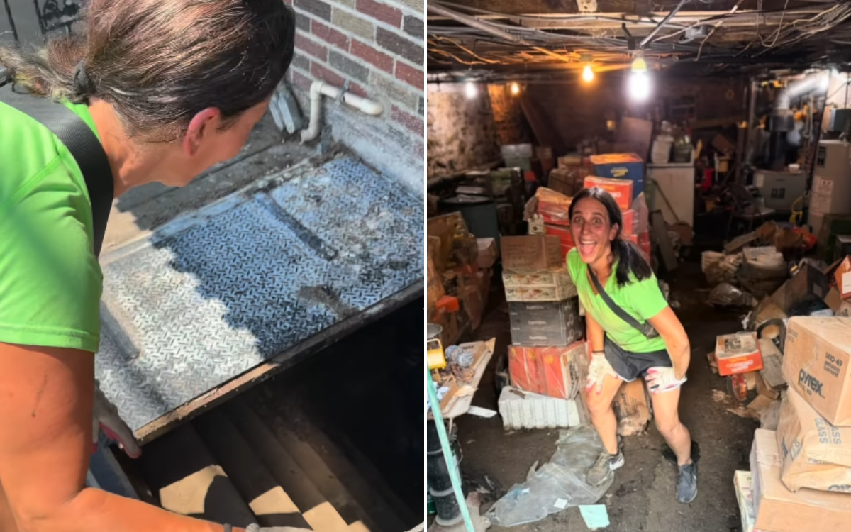 Woman Explores Jewelry Store Basement, Then Realizes What Was Left Behind