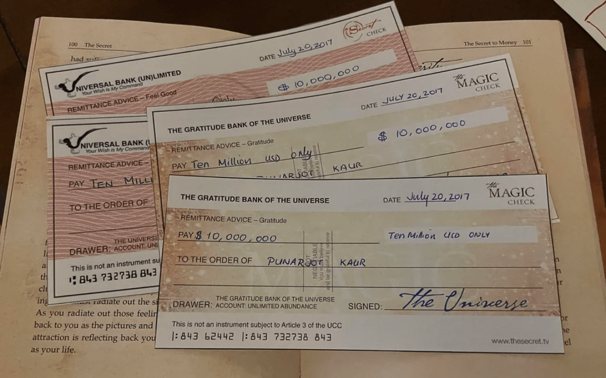 Man Finds ‘$40 Million Worth of Checks’ in Thrift Store Book—With a Catch