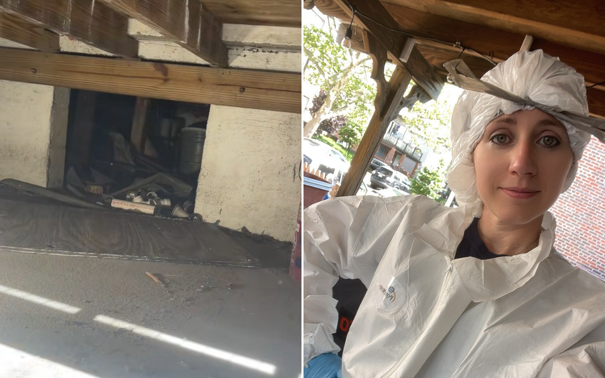 Woman Noticed ‘Rotten’ Smell in Inherited Home–Then She Checked Crawl Space