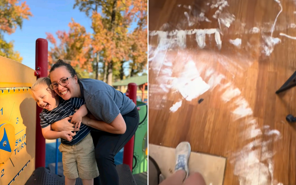 Mom Painting Room Turns Back on Toddler for 4 Minutes, Returns to ‘Chaos’