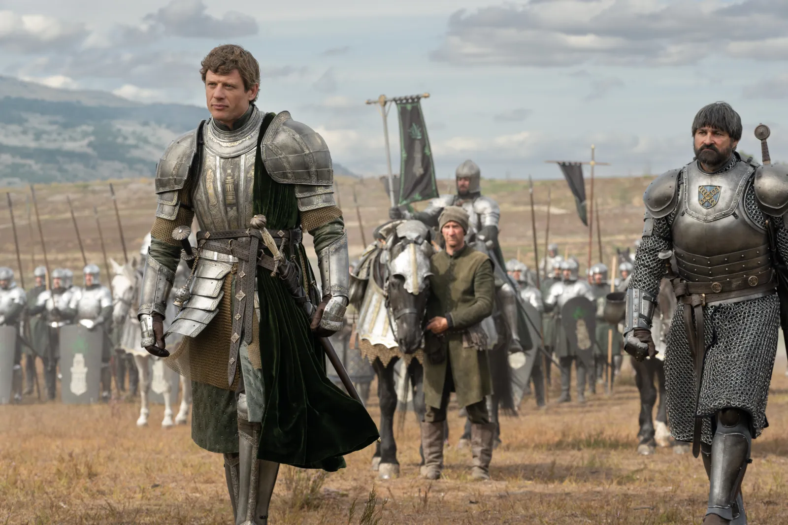 James Norton and Joplin Sibtain in HBO's "House of the Dragon" Season 3.