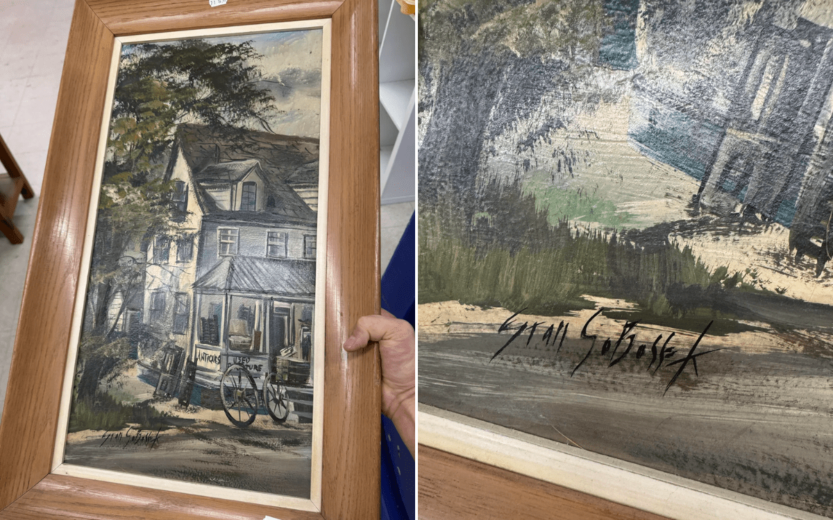 Man Googles $7 Thrift Store Painting—What He Finds Makes Him Buy It on Spot