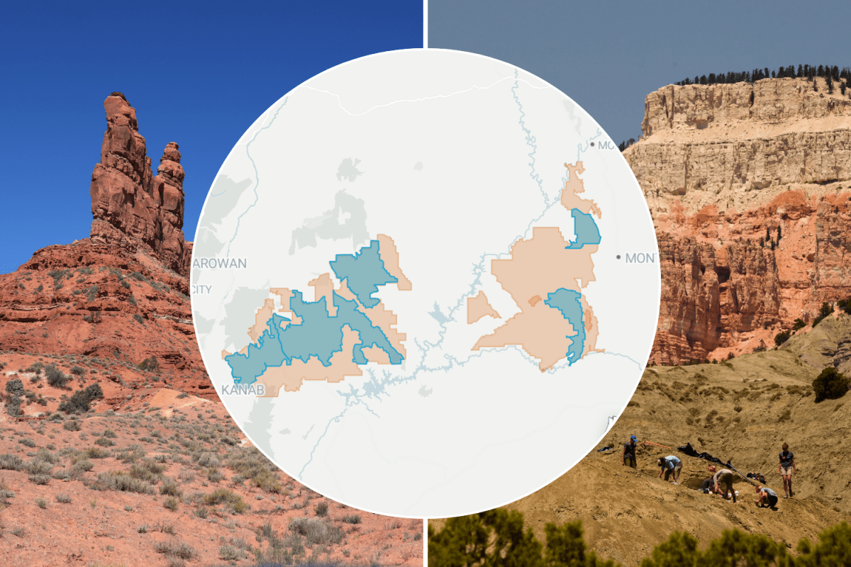 Before-And-After Maps Show How Trump Is Slashing Utah National Monuments