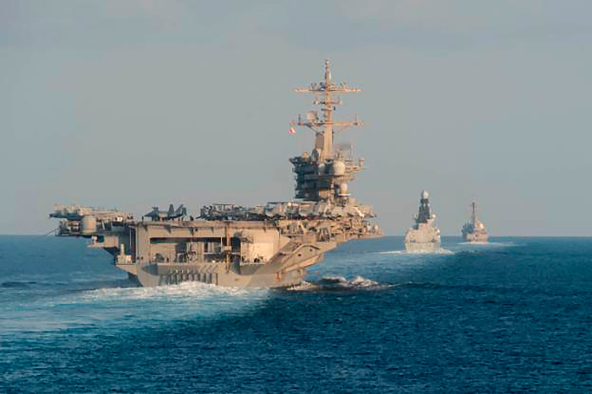 Father of USS Abraham Lincoln Sailor Criticizes Trump’s Iran ‘Forever War’