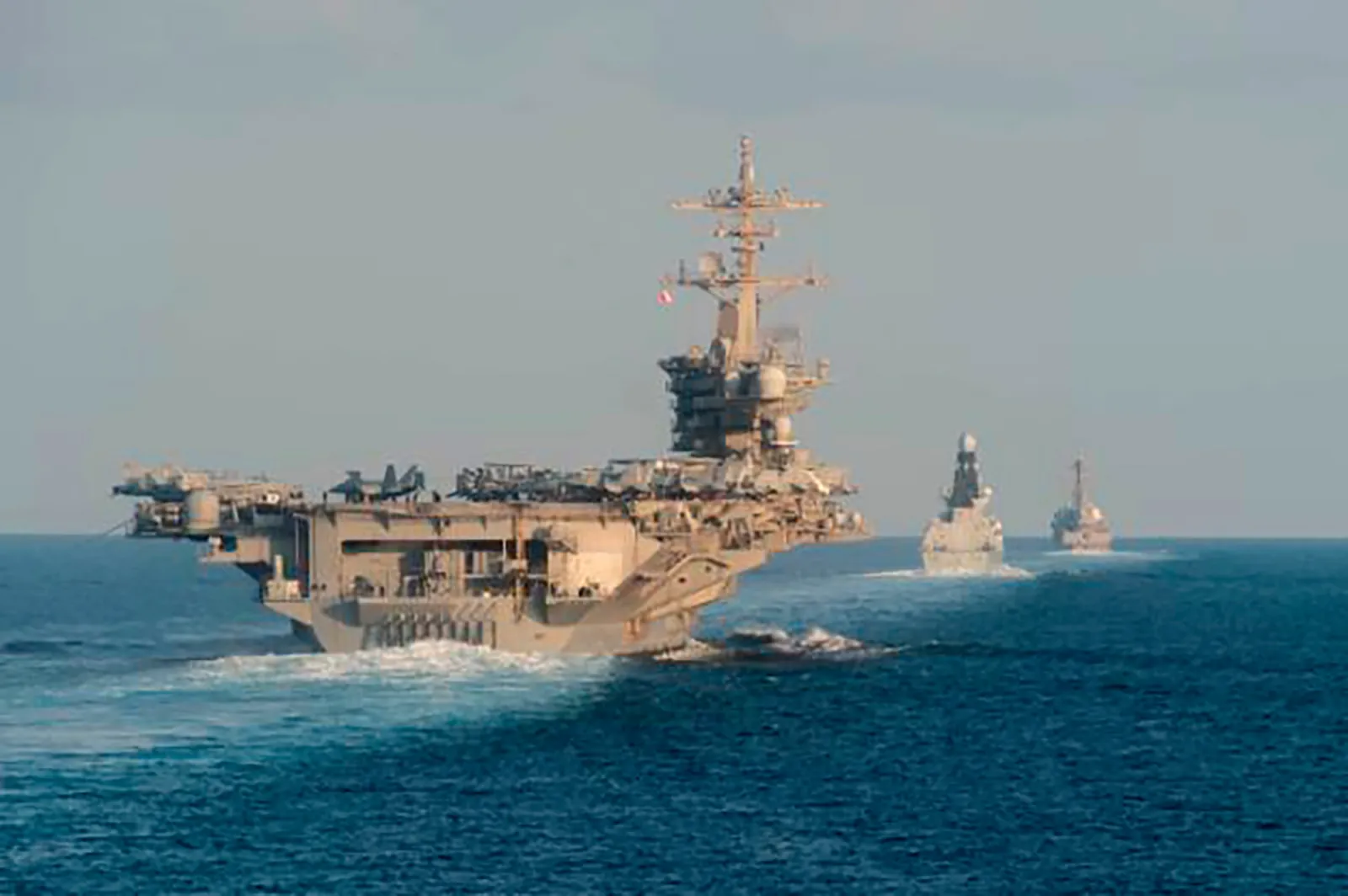 Father of USS Abraham Lincoln Sailor Criticizes Trump’s Iran ‘Forever War’