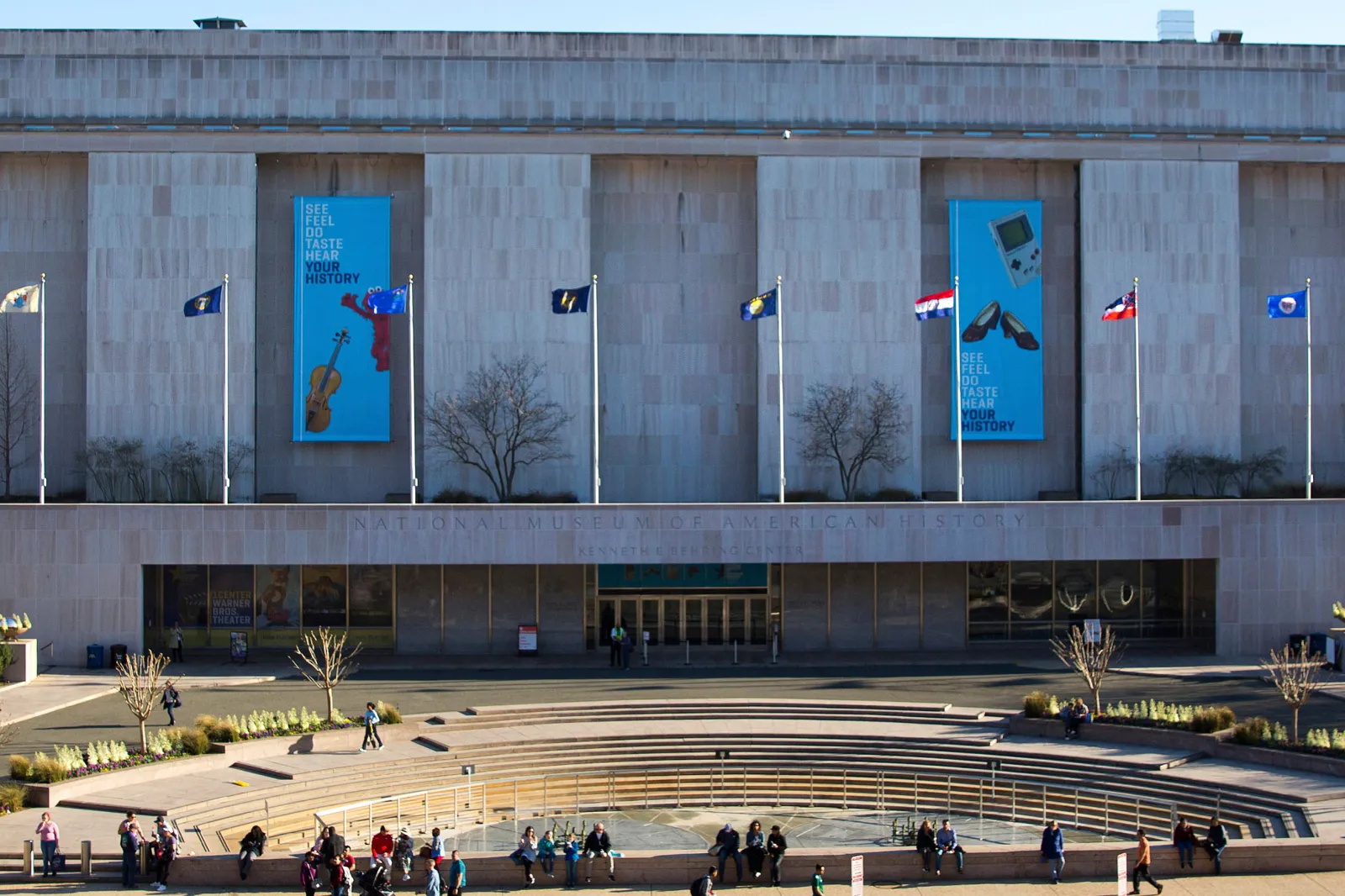 The Smithsonian Museum of American History is seen on the National Mall in Washington on April 3, 2019. (AP Photo/Pablo Martinez Monsivais, File)