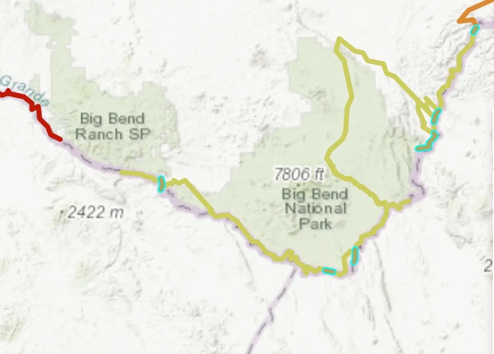 A map shows where the "Big Bend 4 Project" would add 17.3 miles of border infrastructure.