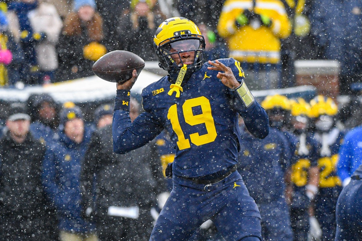 Michigan QB Downplays Ohio State Rivalry