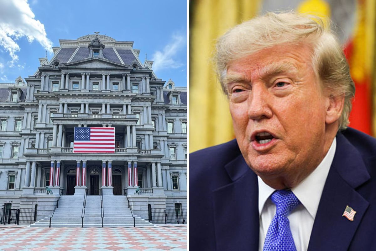 Trump's Plan To Paint 1888 Eisenhower Building White Faces Legal Challenge