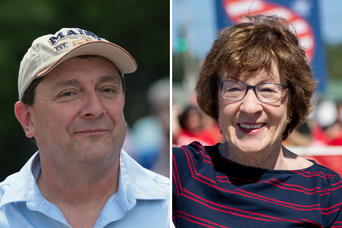 Troy Jackson& 039;s Polling Lead Over Susan Collins Compared to Sara Gideon
