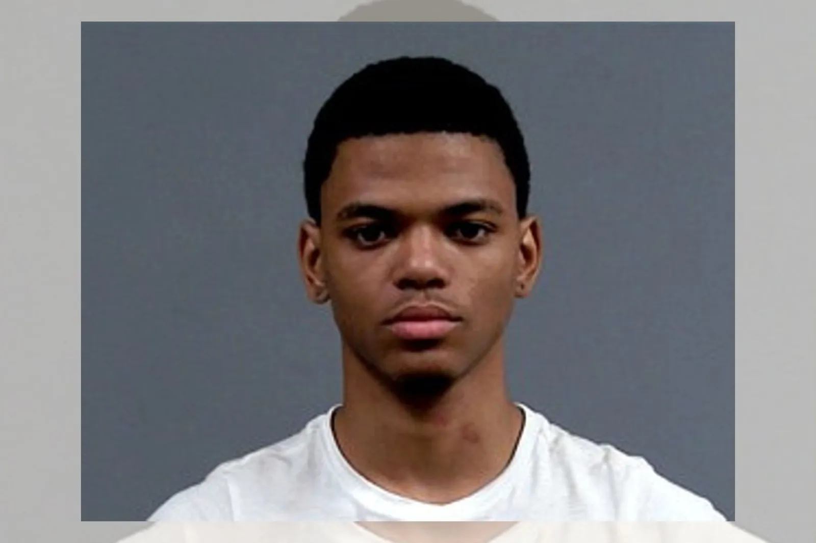 This undated photo provided by the Chesterfield County Police shows Camron Harris, who was arrested on Saturday, Aug. 15, 2026, in connection with a shooting at Virginia State University.